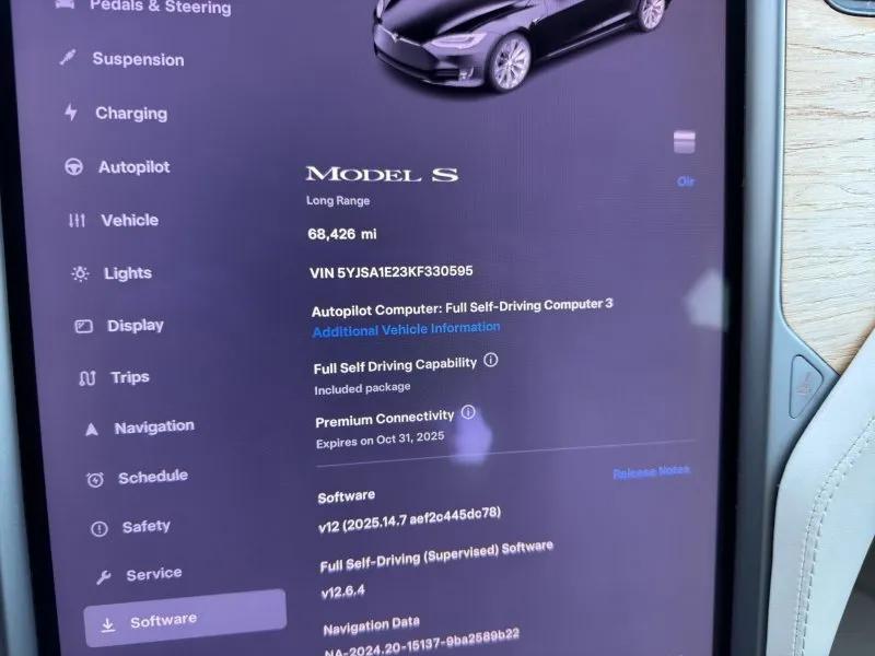used 2019 Tesla Model S car, priced at $26,495