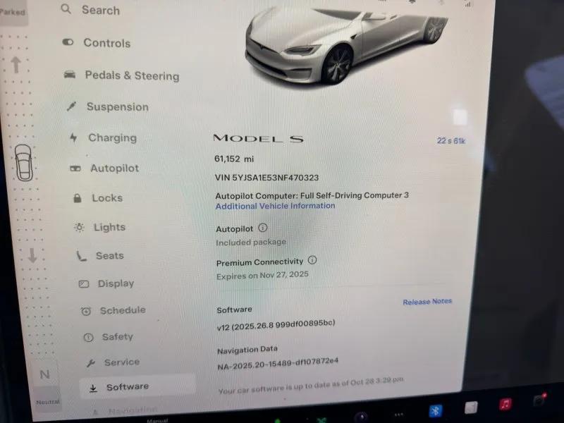 used 2022 Tesla Model S car, priced at $40,995