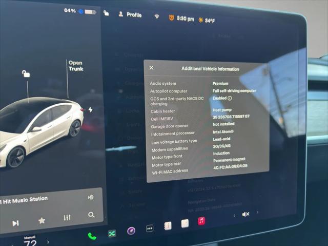 used 2021 Tesla Model 3 car, priced at $23,495