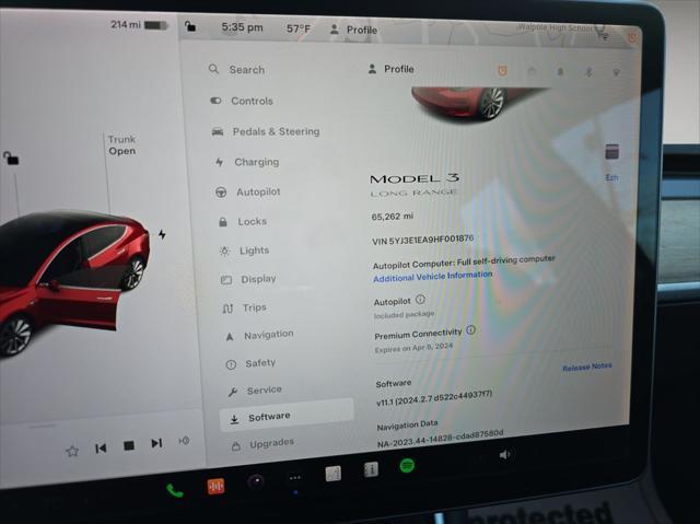used 2017 Tesla Model 3 car, priced at $23,495