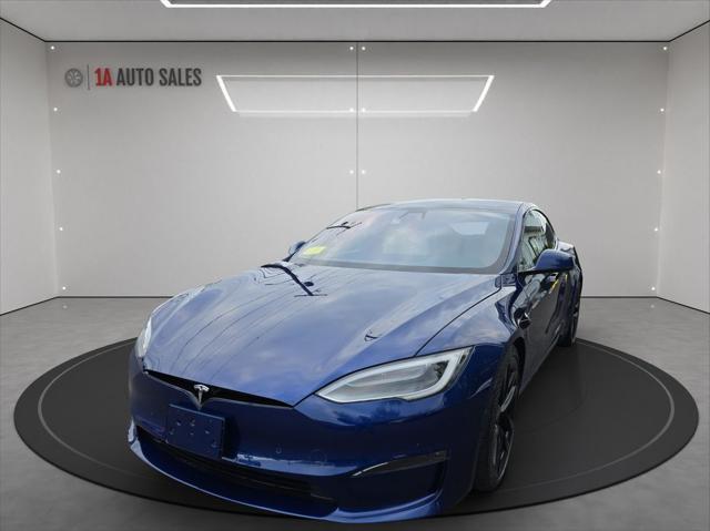 used 2021 Tesla Model S car, priced at $54,995