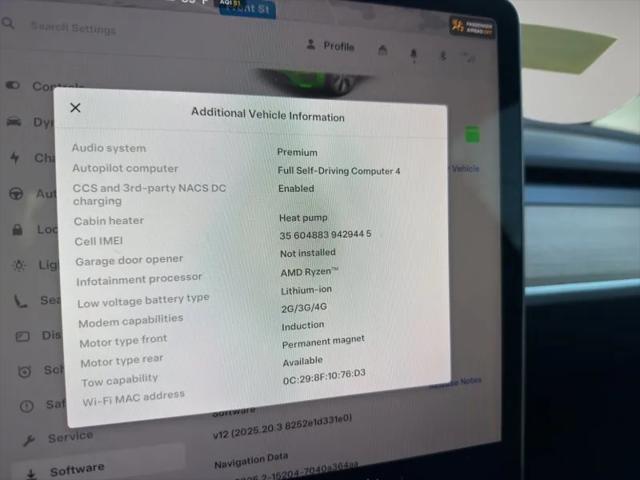 used 2024 Tesla Model Y car, priced at $27,995