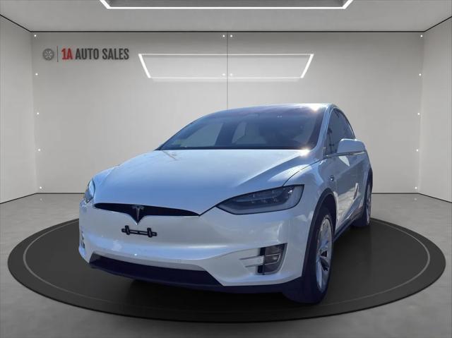 used 2020 Tesla Model X car, priced at $36,995