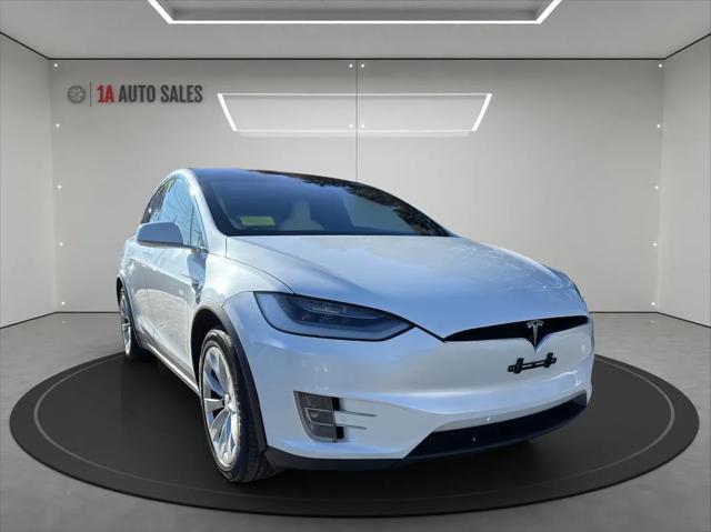 used 2020 Tesla Model X car, priced at $34,995