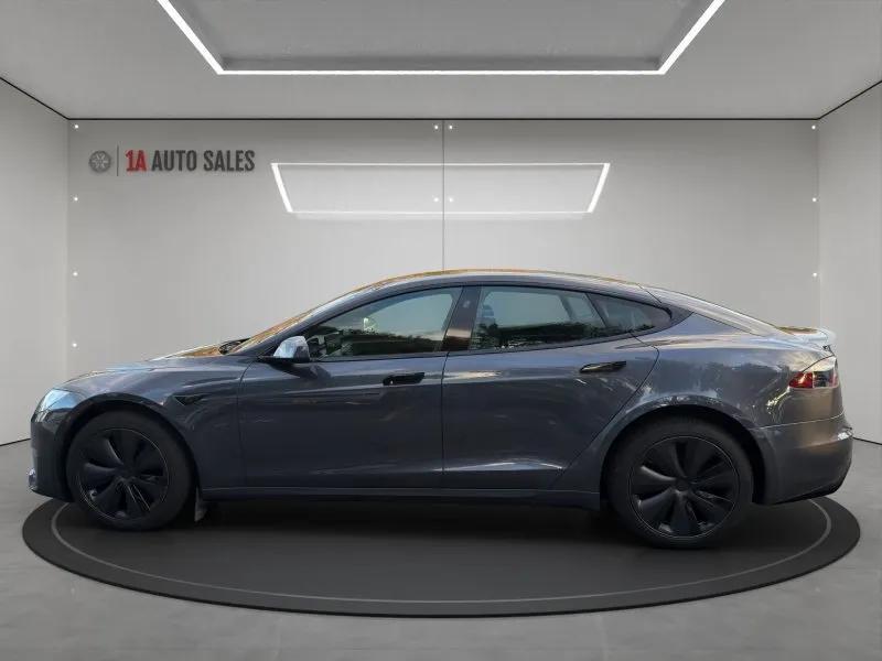 used 2021 Tesla Model S car, priced at $34,995