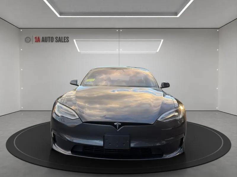 used 2021 Tesla Model S car, priced at $34,995