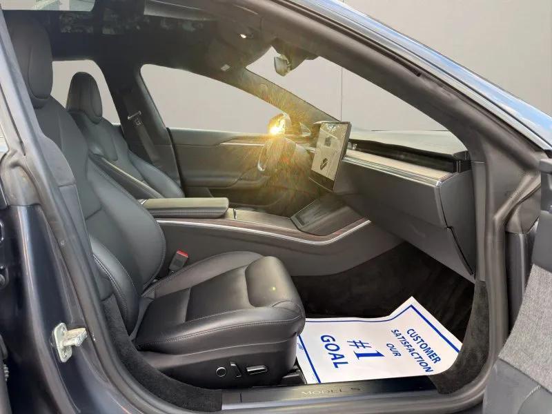 used 2021 Tesla Model S car, priced at $34,995