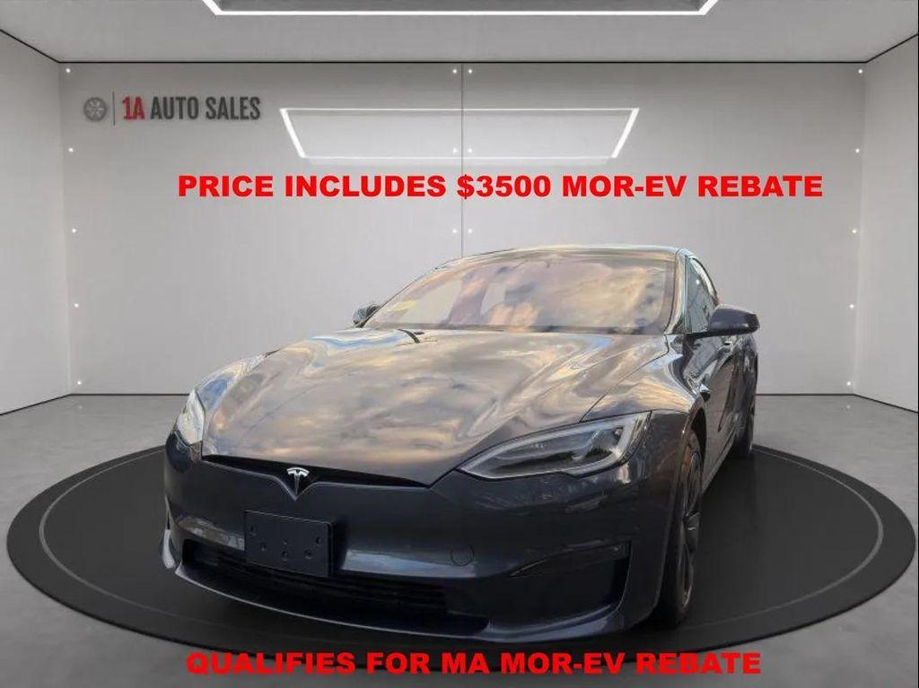 used 2021 Tesla Model S car, priced at $34,995
