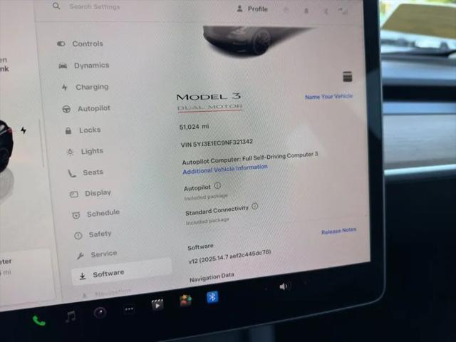 used 2022 Tesla Model 3 car, priced at $25,995