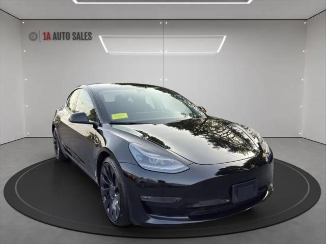 used 2022 Tesla Model 3 car, priced at $25,995