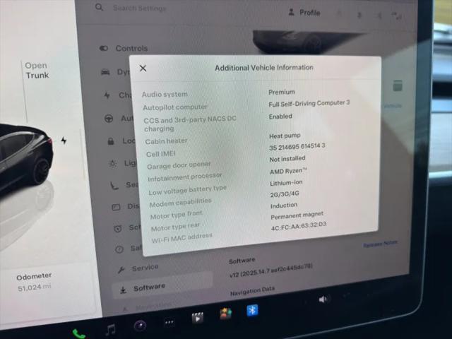 used 2022 Tesla Model 3 car, priced at $25,995