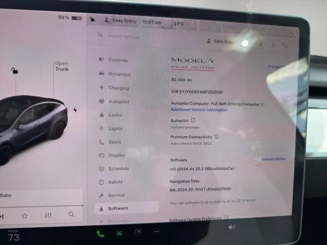 used 2021 Tesla Model Y car, priced at $27,995