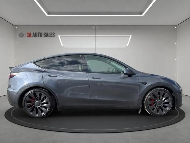 used 2021 Tesla Model Y car, priced at $27,995