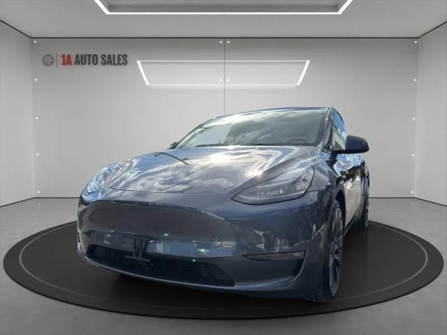 used 2021 Tesla Model Y car, priced at $27,995