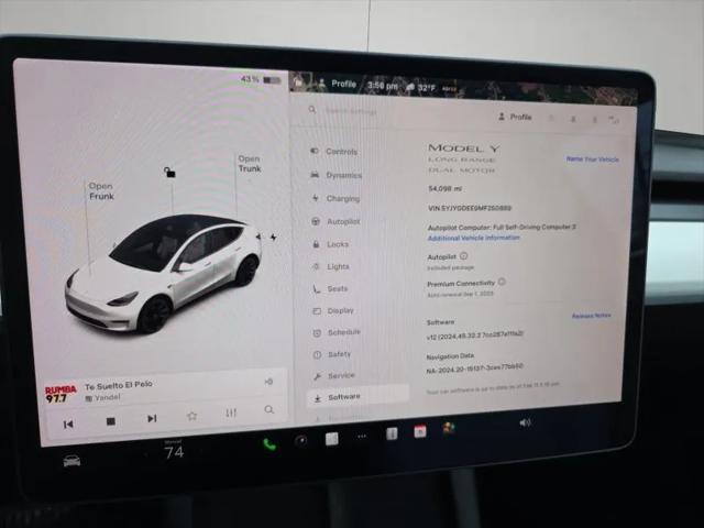 used 2021 Tesla Model Y car, priced at $29,495