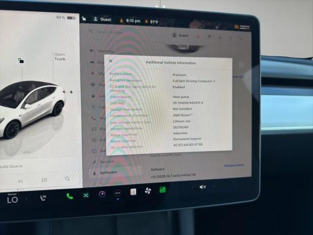used 2023 Tesla Model Y car, priced at $31,495