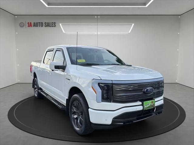 used 2022 Ford F-150 Lightning car, priced at $39,495