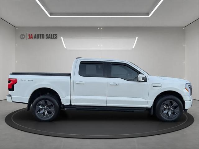 used 2022 Ford F-150 Lightning car, priced at $39,495