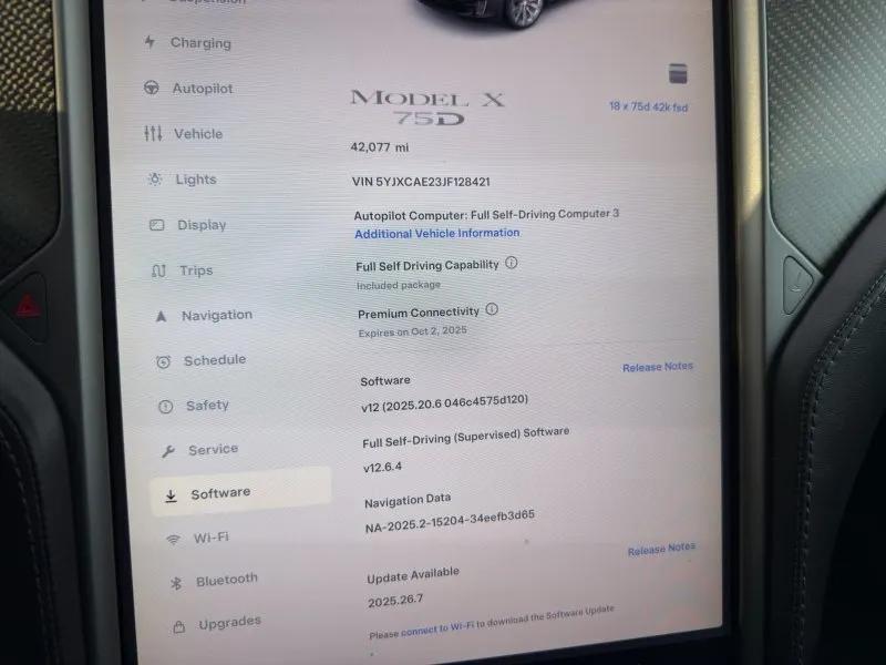used 2018 Tesla Model X car, priced at $29,995