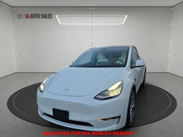 used 2021 Tesla Model Y car, priced at $27,495