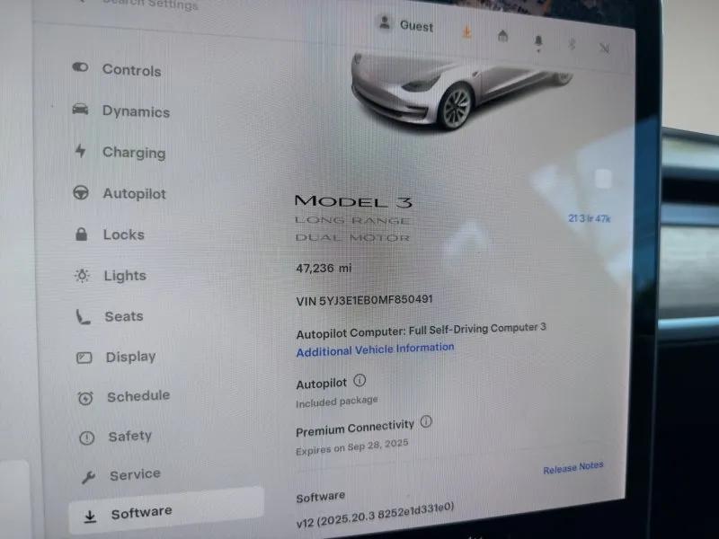 used 2021 Tesla Model 3 car, priced at $24,795