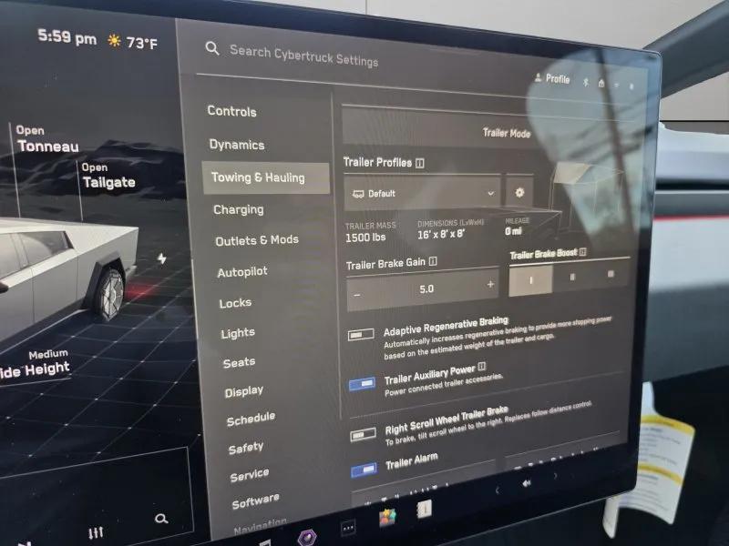 used 2024 Tesla Cybertruck car, priced at $73,995