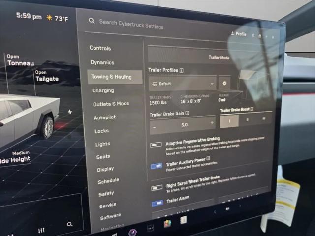used 2024 Tesla Cybertruck car, priced at $74,995