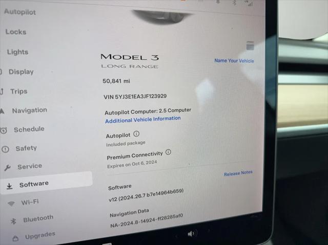 used 2018 Tesla Model 3 car, priced at $25,495