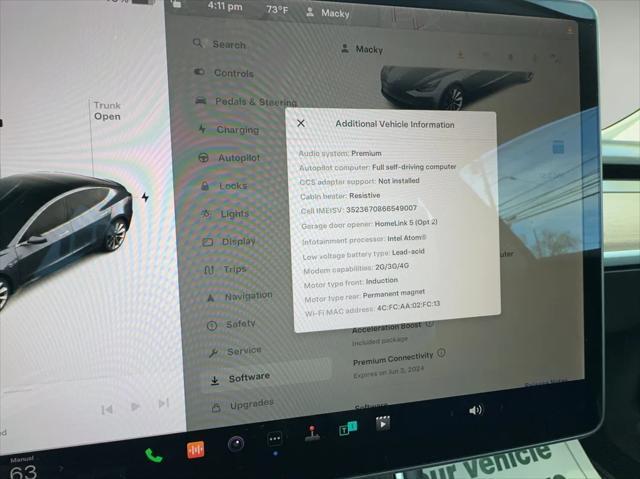 used 2018 Tesla Model 3 car, priced at $17,195