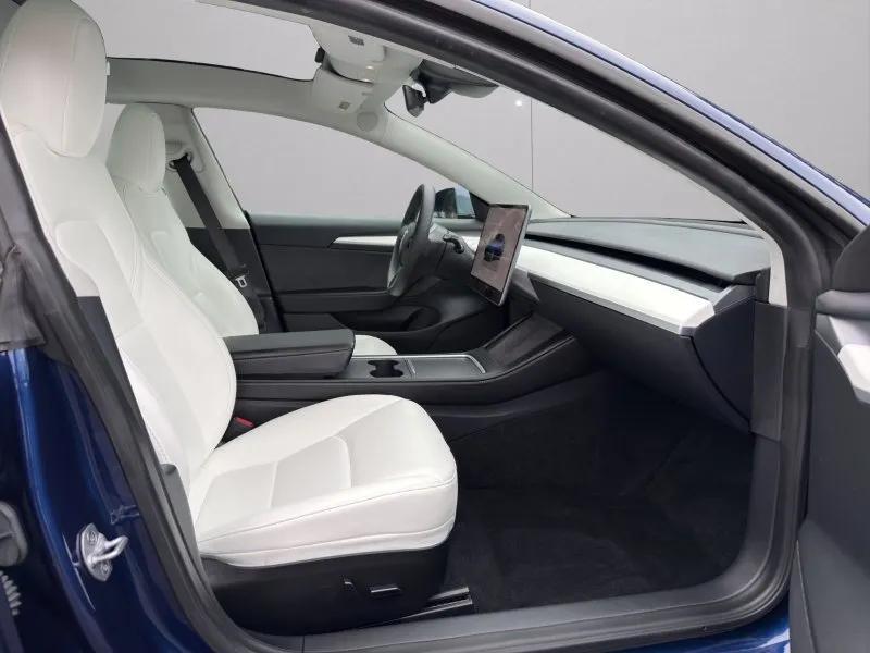 used 2023 Tesla Model 3 car, priced at $27,995
