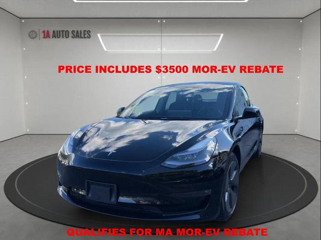 used 2022 Tesla Model 3 car, priced at $27,495