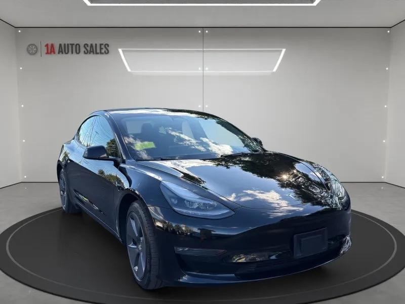 used 2022 Tesla Model 3 car, priced at $27,495