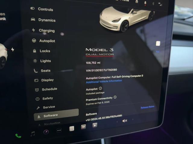 used 2020 Tesla Model 3 car, priced at $21,995