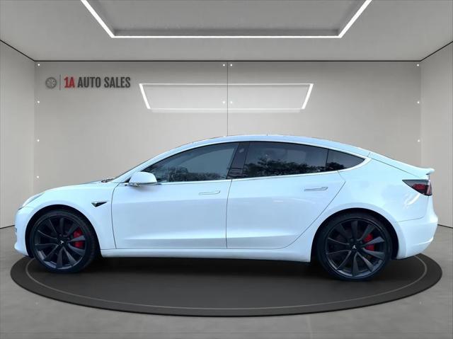 used 2020 Tesla Model 3 car, priced at $21,995