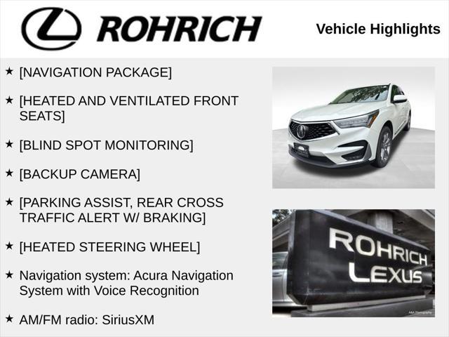 used 2019 Acura RDX car, priced at $22,987