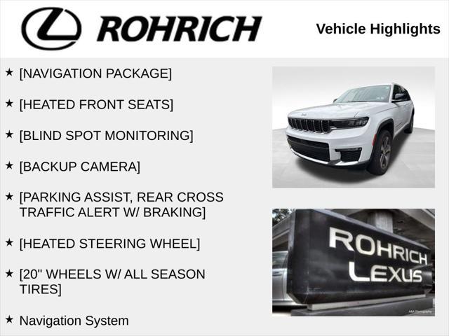 used 2023 Jeep Grand Cherokee L car, priced at $28,987
