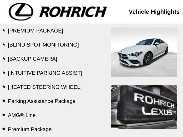 used 2021 Mercedes-Benz CLA 250 car, priced at $29,787