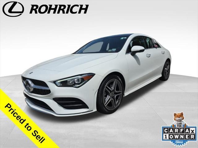 used 2021 Mercedes-Benz CLA 250 car, priced at $29,787