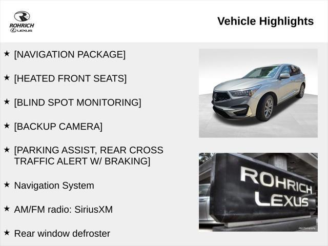 used 2021 Acura RDX car, priced at $28,987