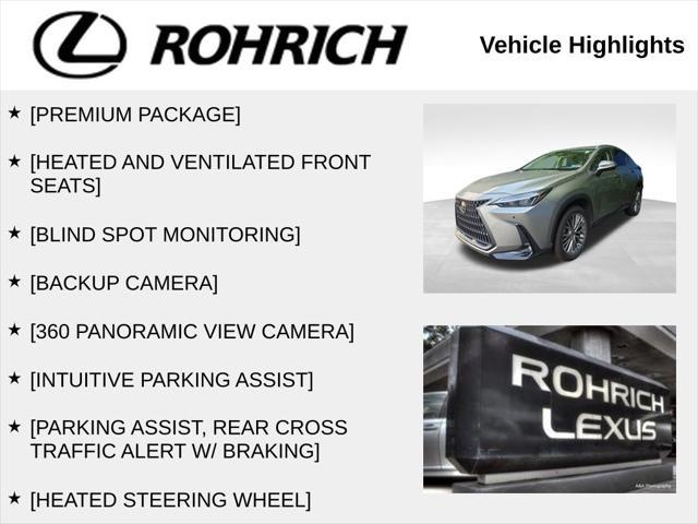 used 2025 Lexus NX 350 car, priced at $47,987
