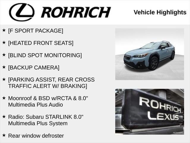 used 2023 Subaru Crosstrek car, priced at $26,987