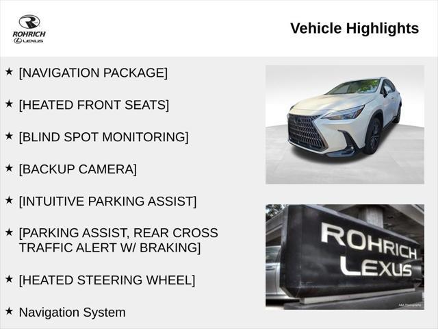 used 2025 Lexus NX 350 car, priced at $44,987