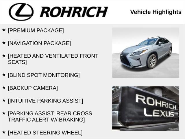 used 2016 Lexus RX 350 car, priced at $25,987