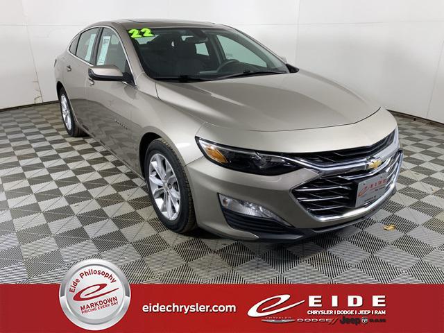 used 2022 Chevrolet Malibu car, priced at $18,500