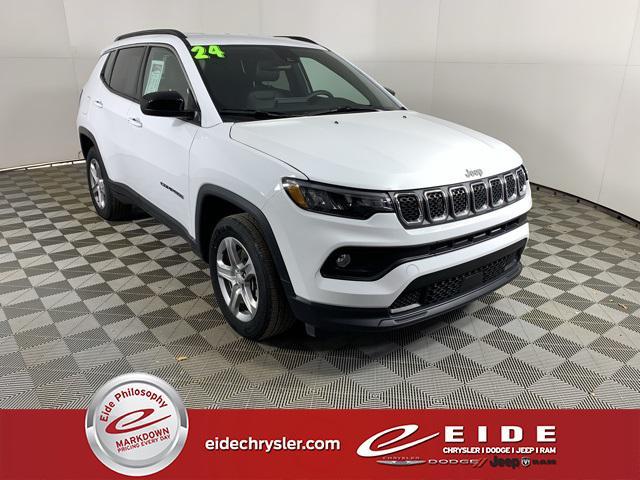 used 2024 Jeep Compass car, priced at $22,000