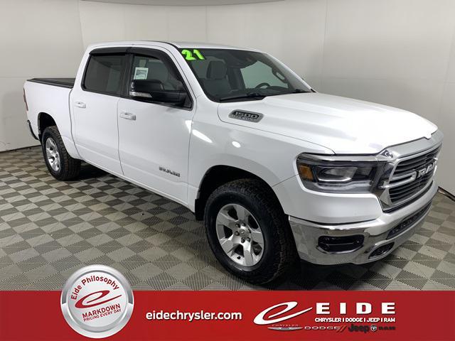 used 2021 Ram 1500 car, priced at $25,000