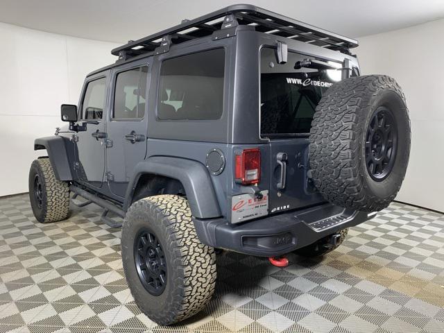 used 2016 Jeep Wrangler Unlimited car, priced at $23,500