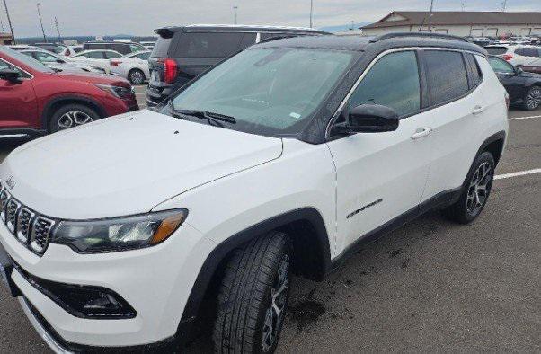 used 2024 Jeep Compass car, priced at $24,000