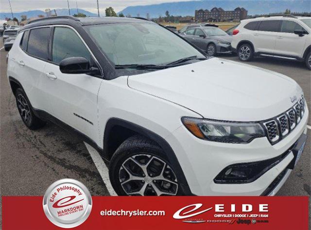 used 2024 Jeep Compass car, priced at $24,000