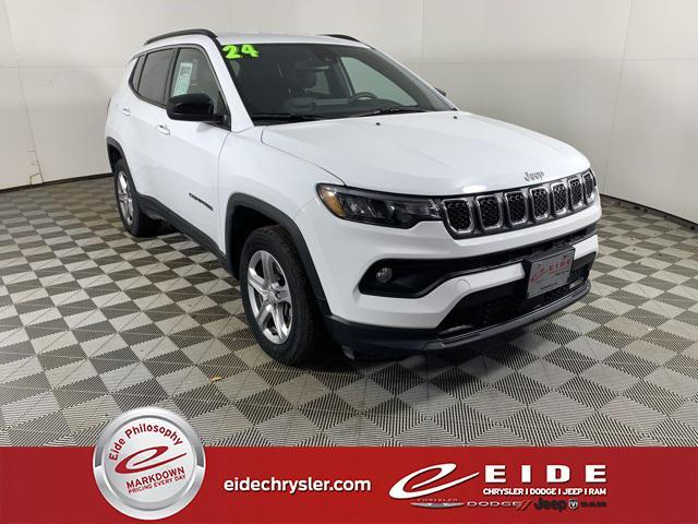 used 2024 Jeep Compass car, priced at $23,000